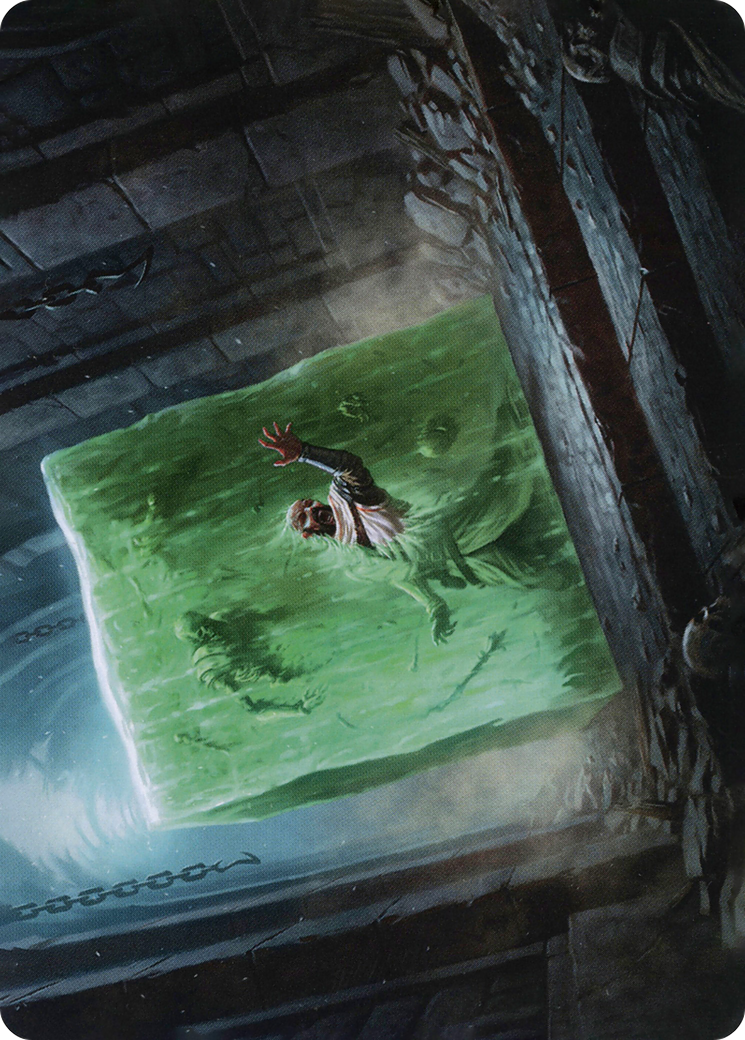 Gelatinous Cube // Gelatinous Cube (AAFR-007) - [Adventures in the Forgotten Realms Art Series] (Borderless)