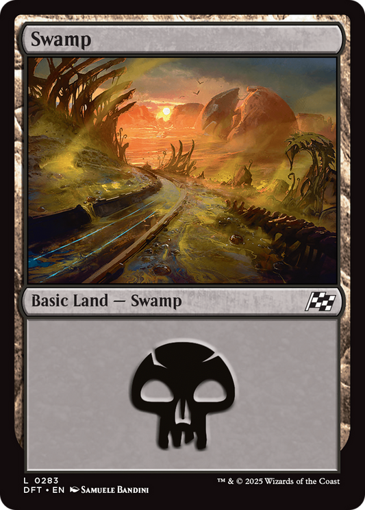 Swamp (0283) (DFT-283) - [Aetherdrift] Foil