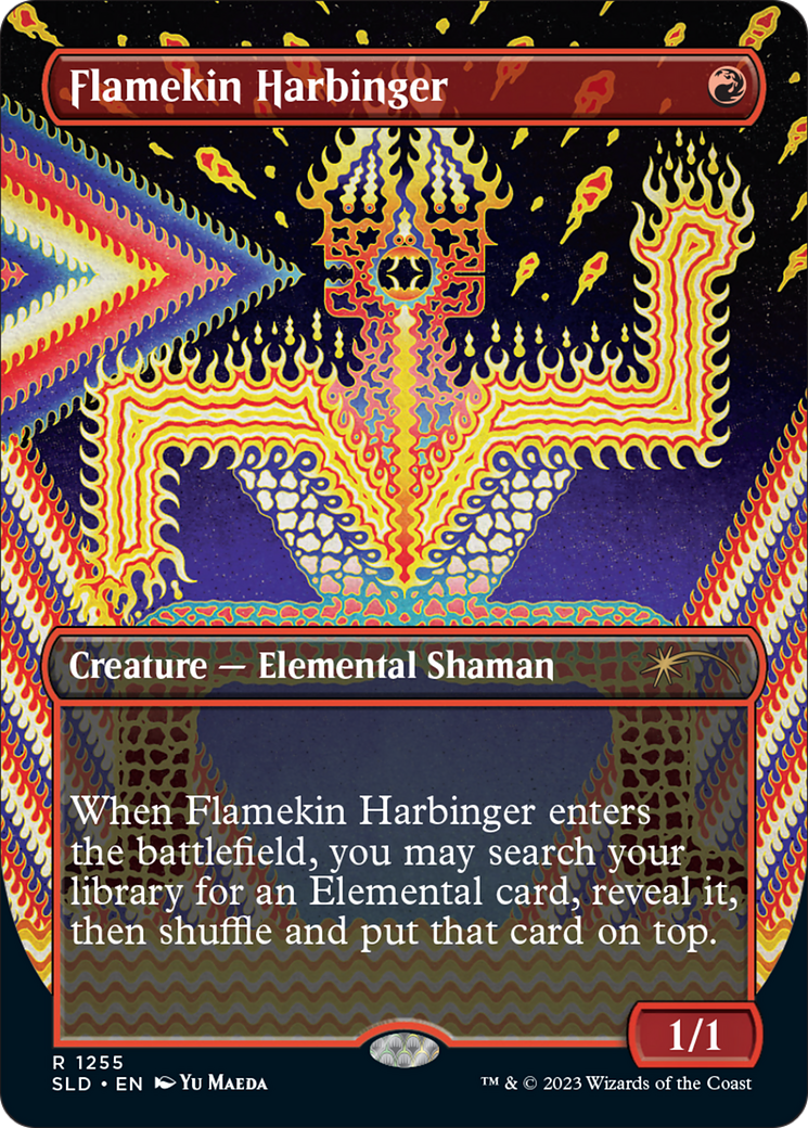 Flamekin Harbinger (SLD-1255) - [Secret Lair Drop] (Borderless)