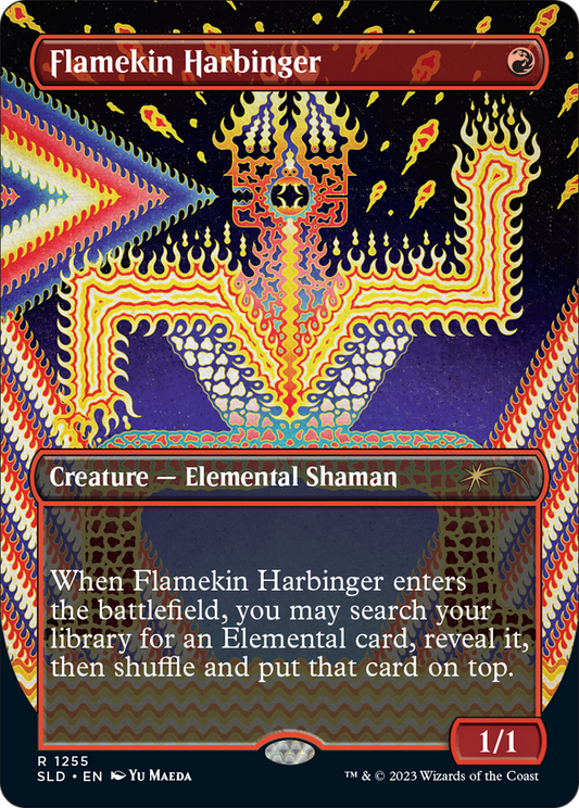 Flamekin Harbinger (SLD-1255) - [Secret Lair Drop] (Borderless)