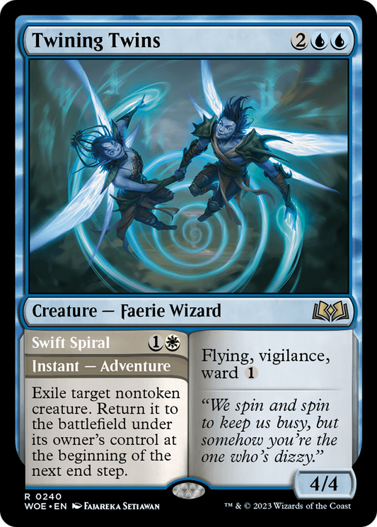 Twining Twins (WOE-240) - [Wilds of Eldraine] Foil