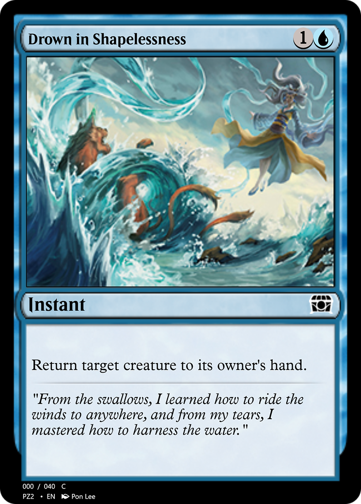 Drown in Shapelessness (PZ2-70837) - [Treasure Chest] Foil