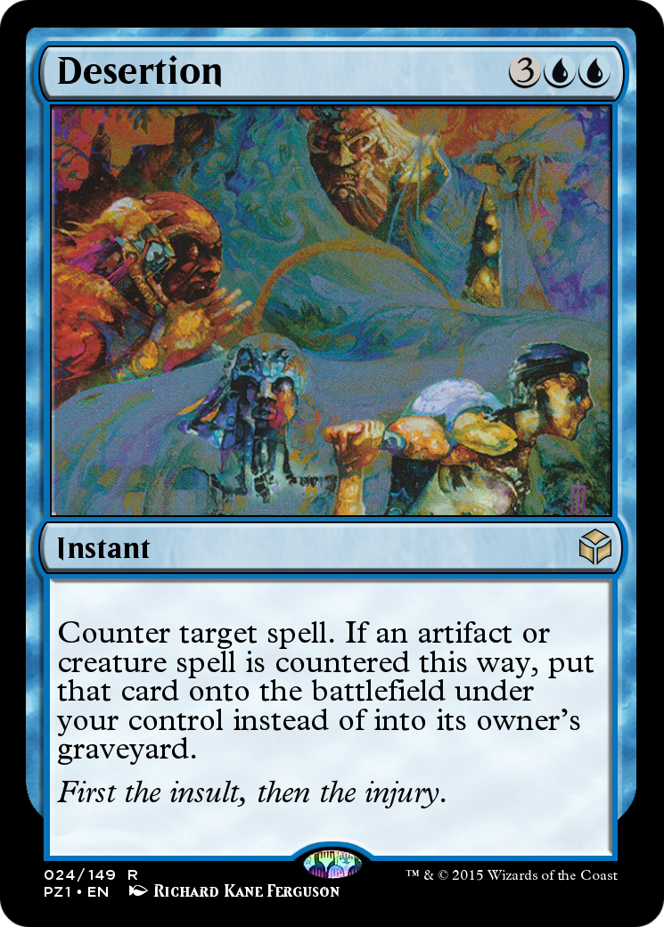 Desertion (PZ1-024) - [Legendary Cube Prize Pack]
