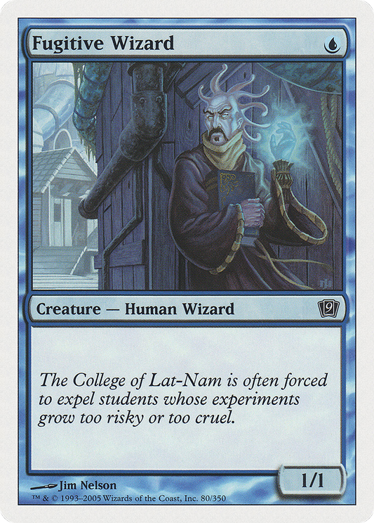 Fugitive Wizard (9ED-080) - [Ninth Edition]