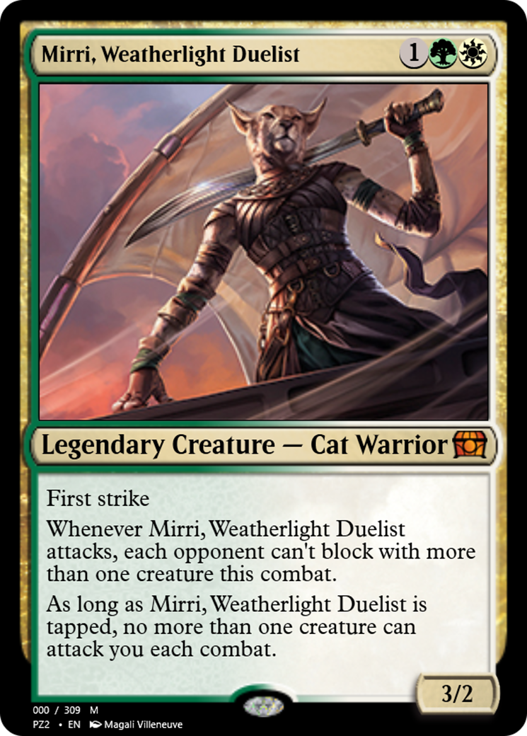 Mirri, Weatherlight Duelist (PZ2-65707) - [Treasure Chest] Foil