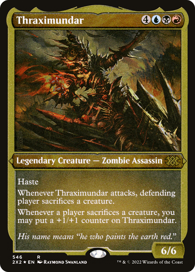 Thraximundar (2X2-546) - [Double Masters 2022] Foil
