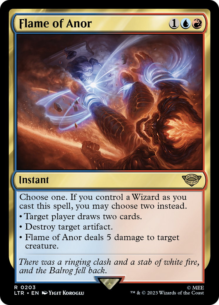 Flame of Anor (LTR-203) - [The Lord of the Rings: Tales of Middle-earth] Foil