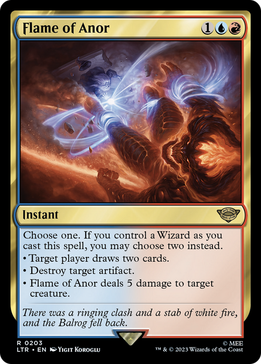 Flame of Anor (LTR-203) - [The Lord of the Rings: Tales of Middle-earth] Foil