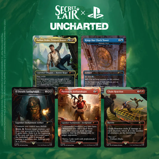 MTG Secret Lair x Uncharted (non-foil)