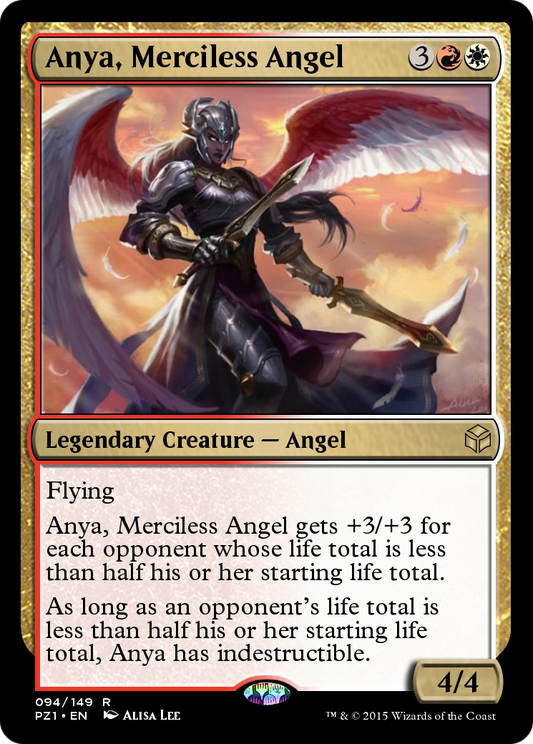 Anya, Merciless Angel (PZ1-094) - [Legendary Cube Prize Pack]