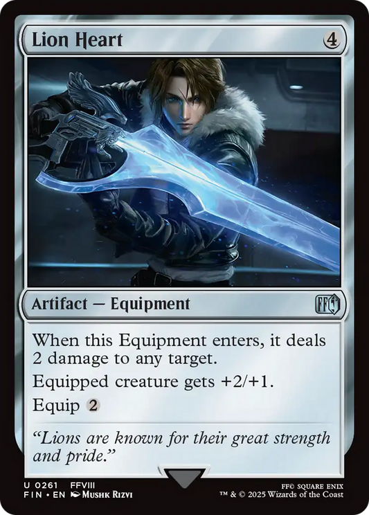 Lion Heart (FIN-261) - [FINAL FANTASY] Foil