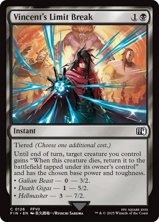 Vincent's Limit Break (FIN-126) - [FINAL FANTASY] Foil