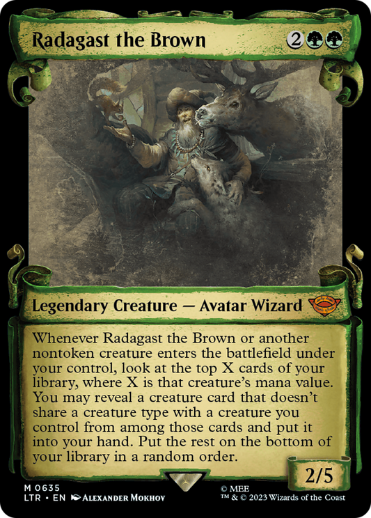 Radagast the Brown (LTR-635) - [The Lord of the Rings: Tales of Middle-earth]: (Showcase)