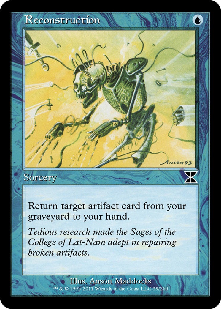 Reconstruction (ME4-059) - [Masters Edition IV] Foil