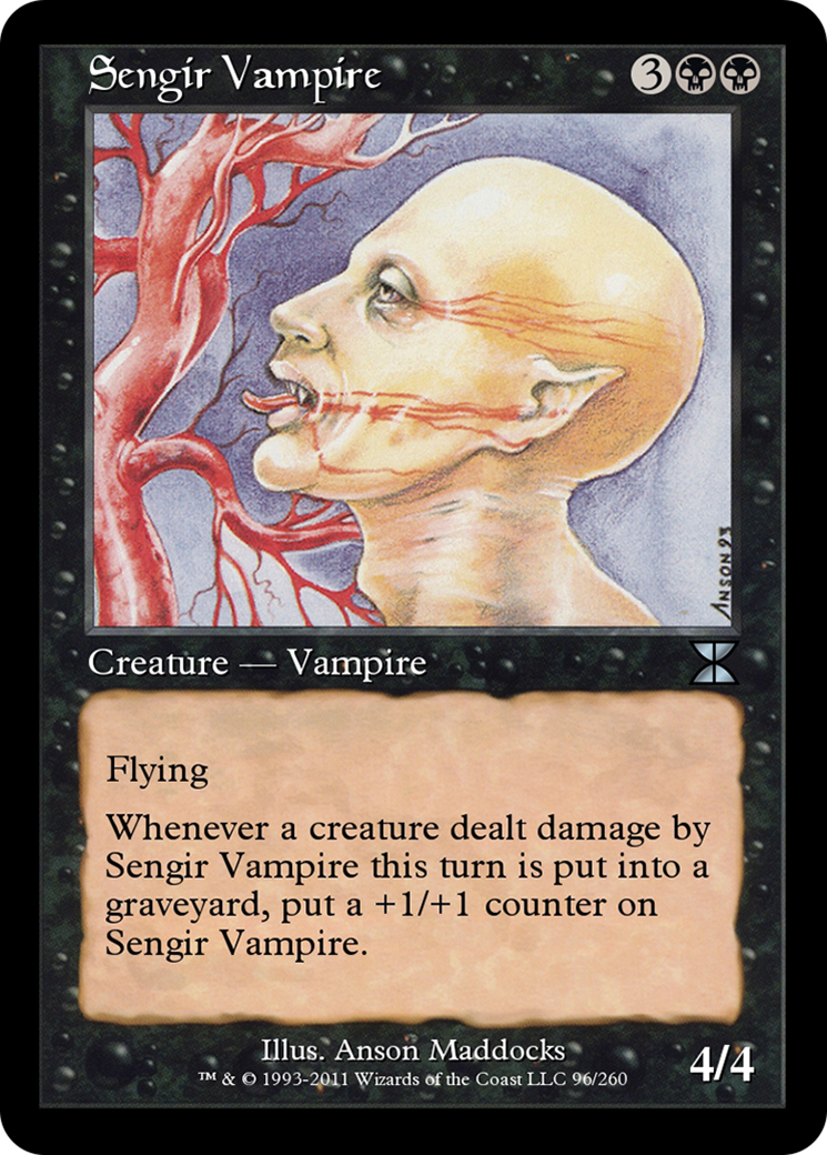 Sengir Vampire (ME4-096) - [Masters Edition IV]
