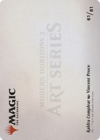 Kaldra Compleat // Kaldra Compleat (AMH2-061) - [Modern Horizons 2 Art Series] (Borderless) Foil