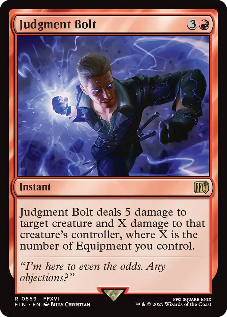 Judgment Bolt (FIN-559) - [FINAL FANTASY]