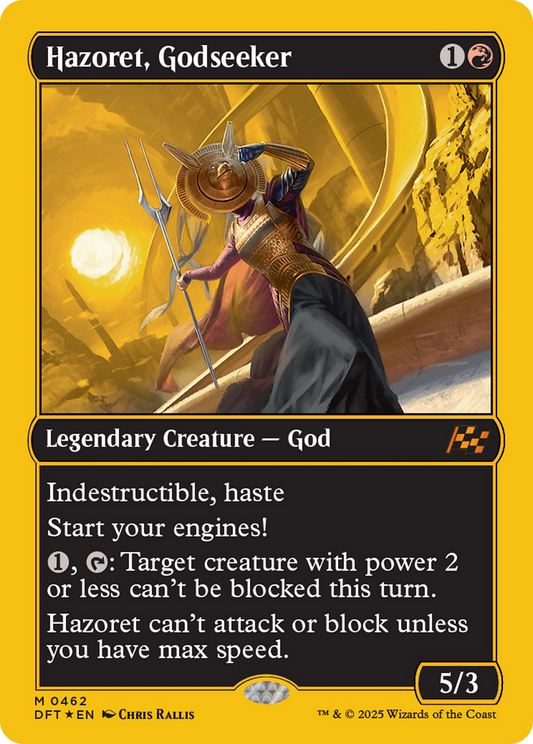 Hazoret, Godseeker (First-Place Foil) (DFT-462) - [Aetherdrift] Foil