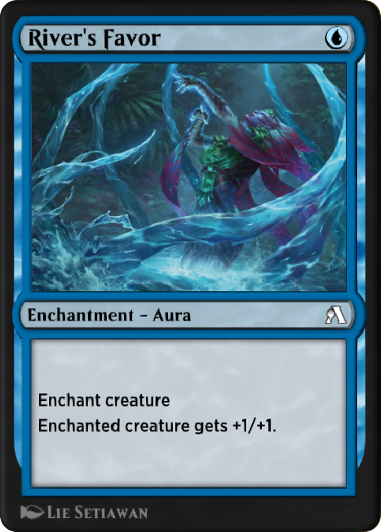 River's Favor (OANA-019) - [Arena New Player Experience Cards]