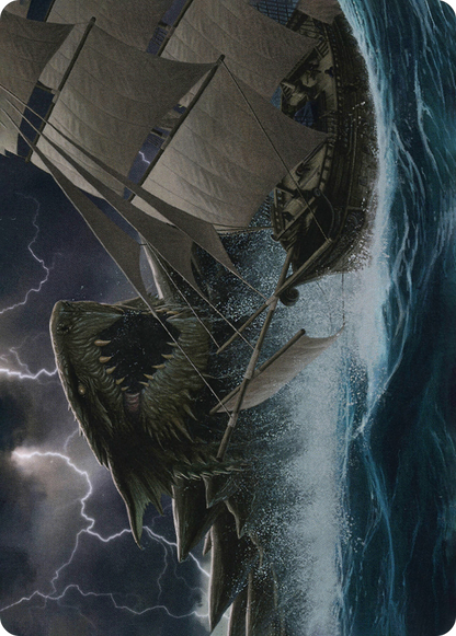 Dragon Turtle // Dragon Turtle (AAFR-010) - [Adventures in the Forgotten Realms Art Series] (Borderless) Foil