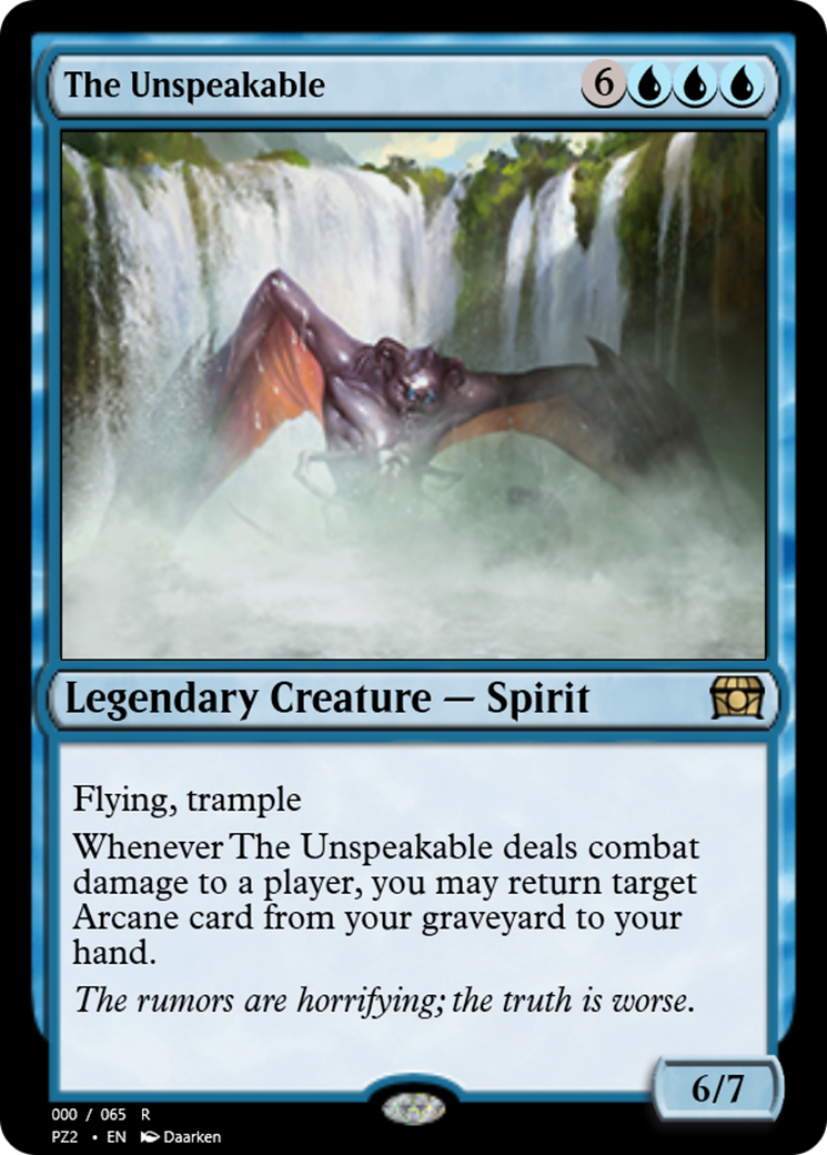 The Unspeakable (PZ2-65841) - [Treasure Chest] Foil