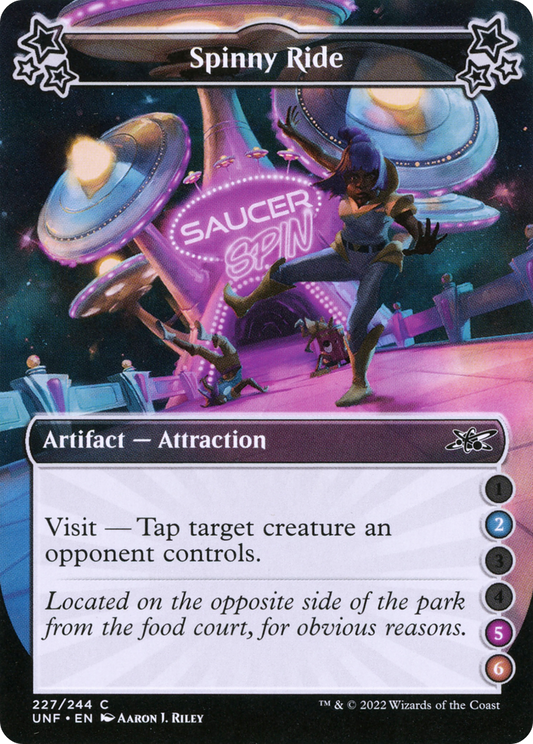 Spinny Ride (UNF-227C) - [Unfinity] Foil