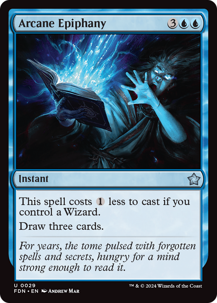 Arcane Epiphany (FDN-029) - [Foundations] Foil