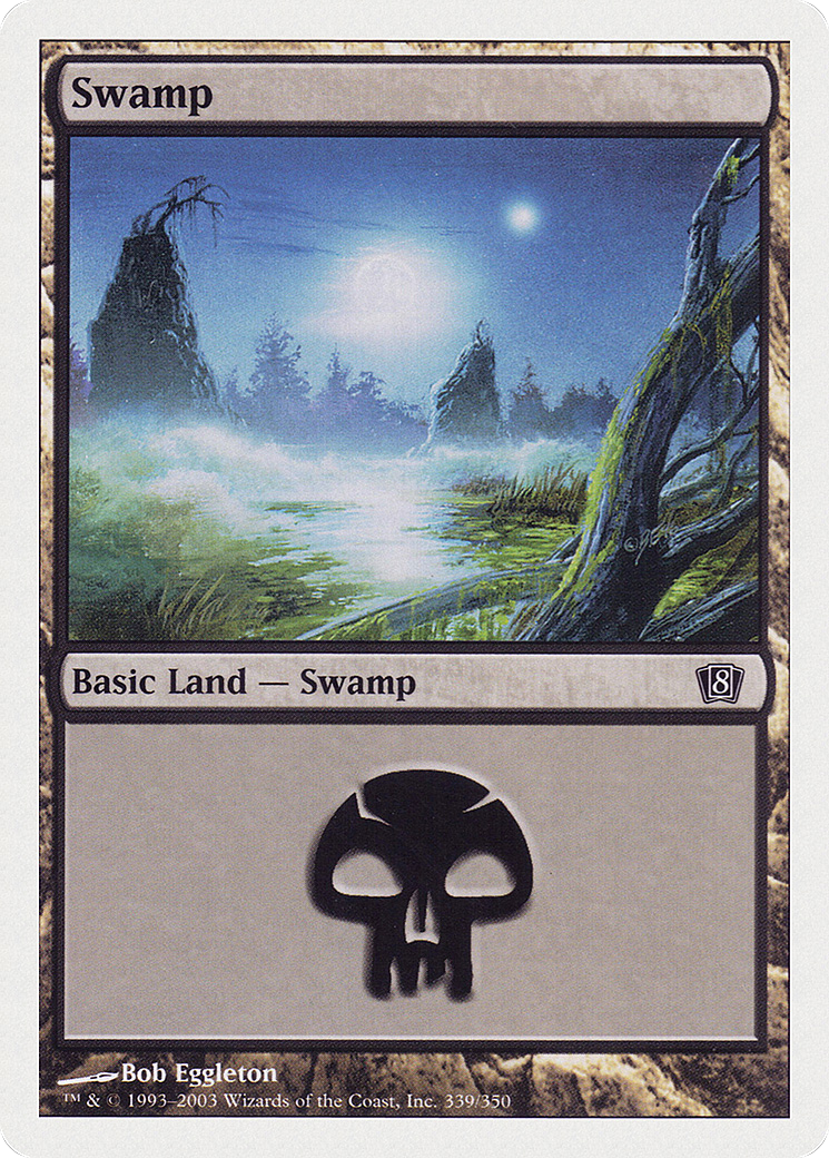 Swamp (8ED-339) - [Eighth Edition]
