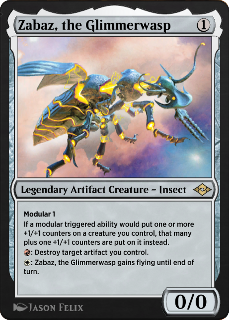 Zabaz, the Glimmerwasp (J21-762) - [Jumpstart: Historic Horizons]