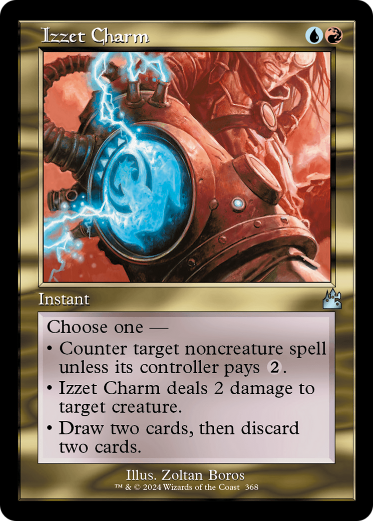 Izzet Charm (RVR-368) - [Ravnica Remastered] Foil