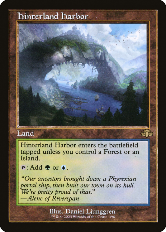 Hinterland Harbor (DMR-396) - [Dominaria Remastered] Foil