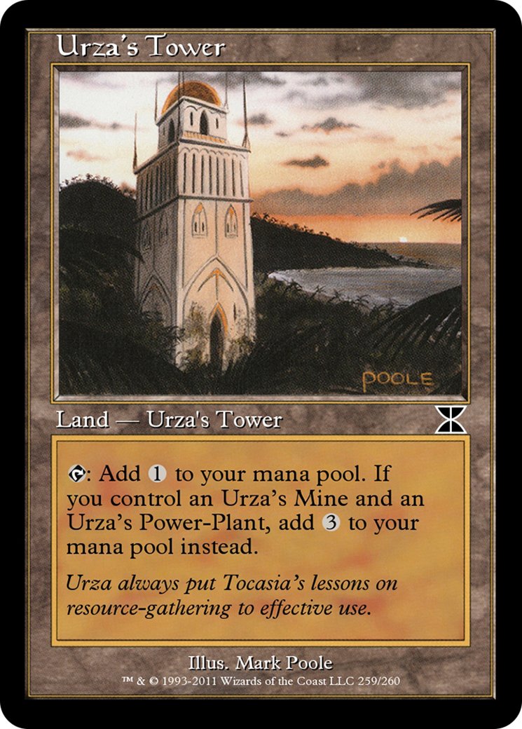 Urza's Tower (ME4-259A) - [Masters Edition IV] Foil
