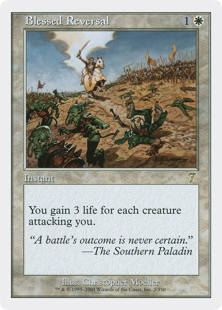 Blessed Reversal (7ED-003) - [Seventh Edition]