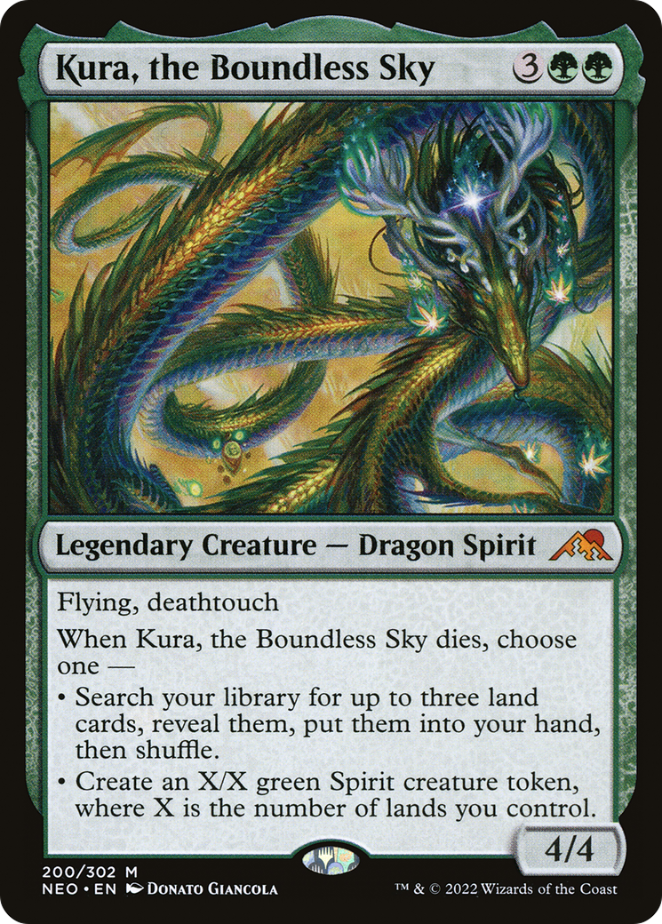 Kura, the Boundless Sky (NEO-200) - [Kamigawa: Neon Dynasty]