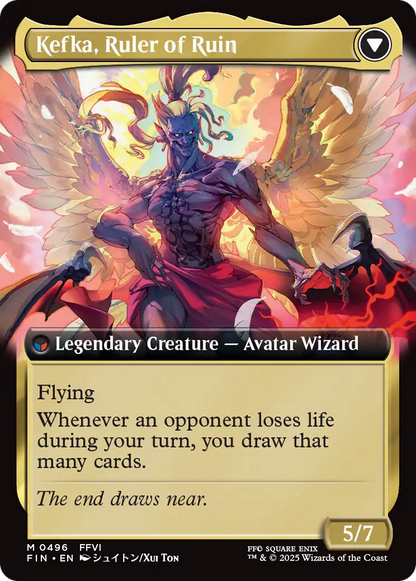Kefka, Court Mage (Extended Art) (FIN-496) - [FINAL FANTASY]: (Extended Art)