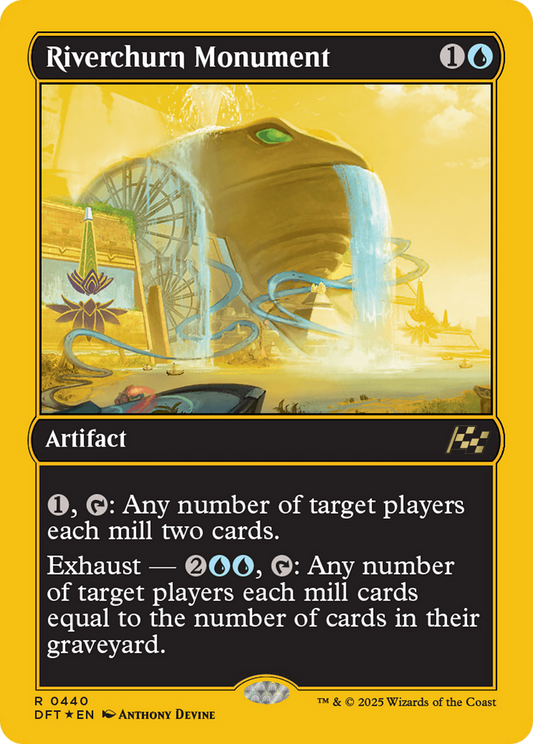Riverchurn Monument (DFT-440) - [Aetherdrift] Foil