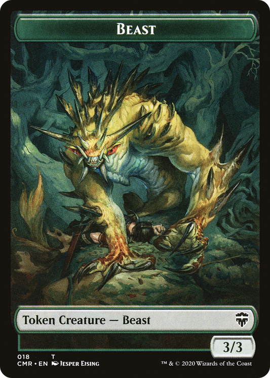 Beast (TCMR-018) - [Commander Legends Tokens]