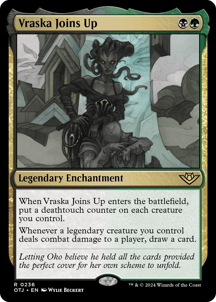 Vraska Joins Up (OTJ-236) - [Outlaws of Thunder Junction]