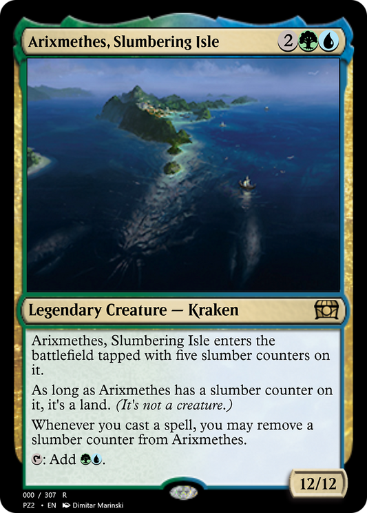 Arixmethes, Slumbering Isle (PZ2-70715) - [Treasure Chest] Foil