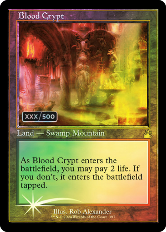 Blood Crypt (RVR-397Z) - [Ravnica Remastered] Foil