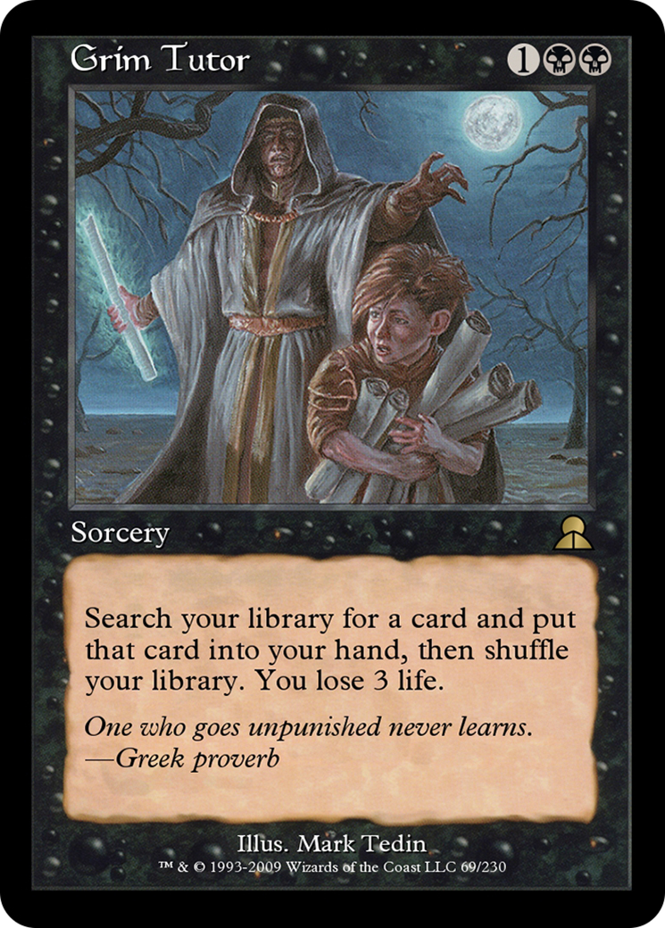 Grim Tutor (ME3-069) - [Masters Edition III]