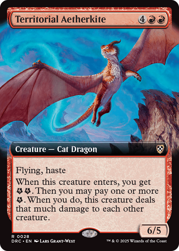 Territorial Aetherkite (DRC-028) - [Commander: Aetherdrift]: (Extended Art)