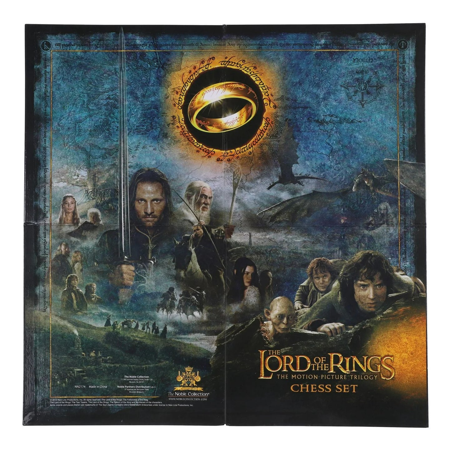 Lord of The Rings Chess Set