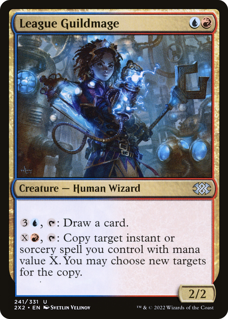 League Guildmage (2X2-241) - [Double Masters 2022] Foil