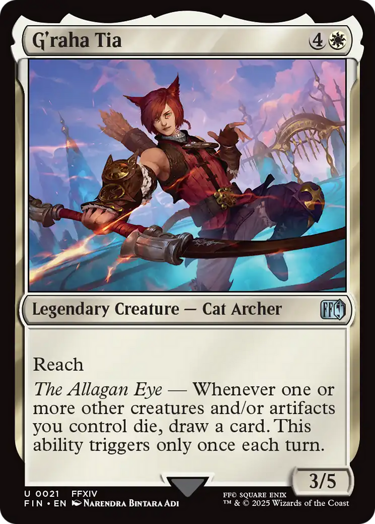 G'raha Tia (FIN-021) - [FINAL FANTASY] Foil