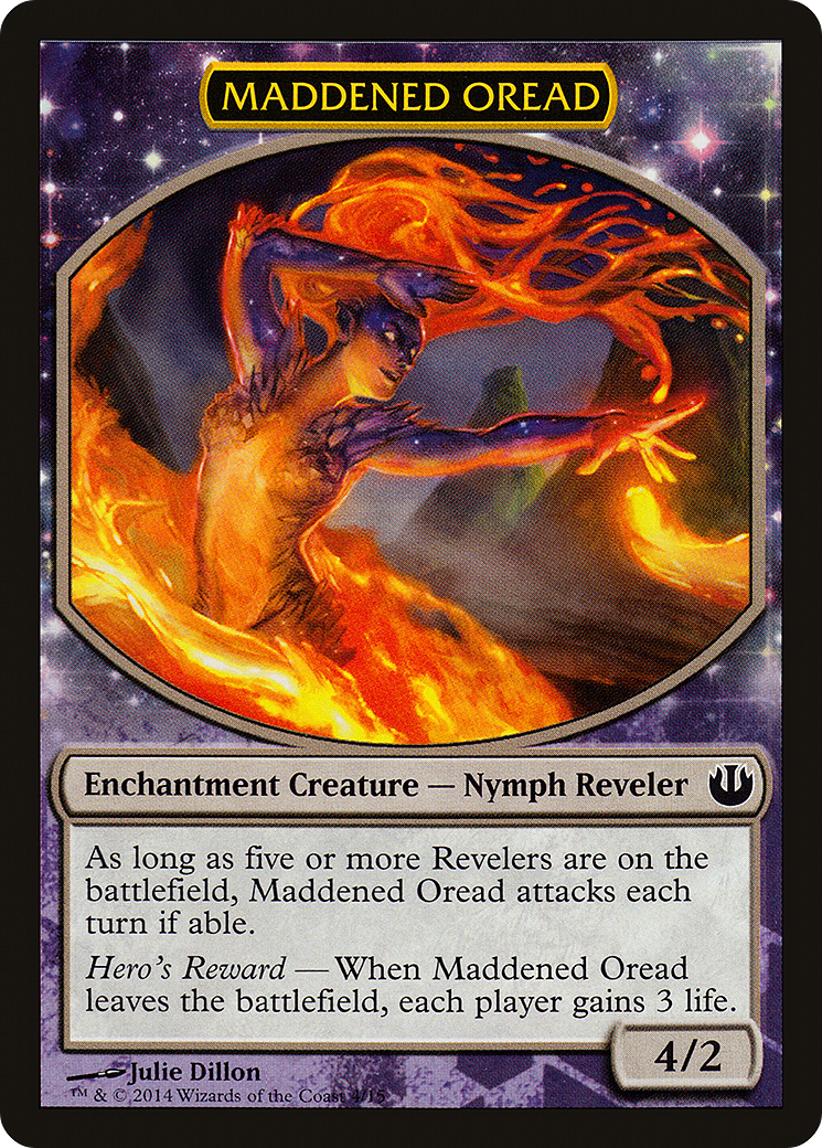 Maddened Oread (TDAG-004) - [Defeat a God]: (enchantment)