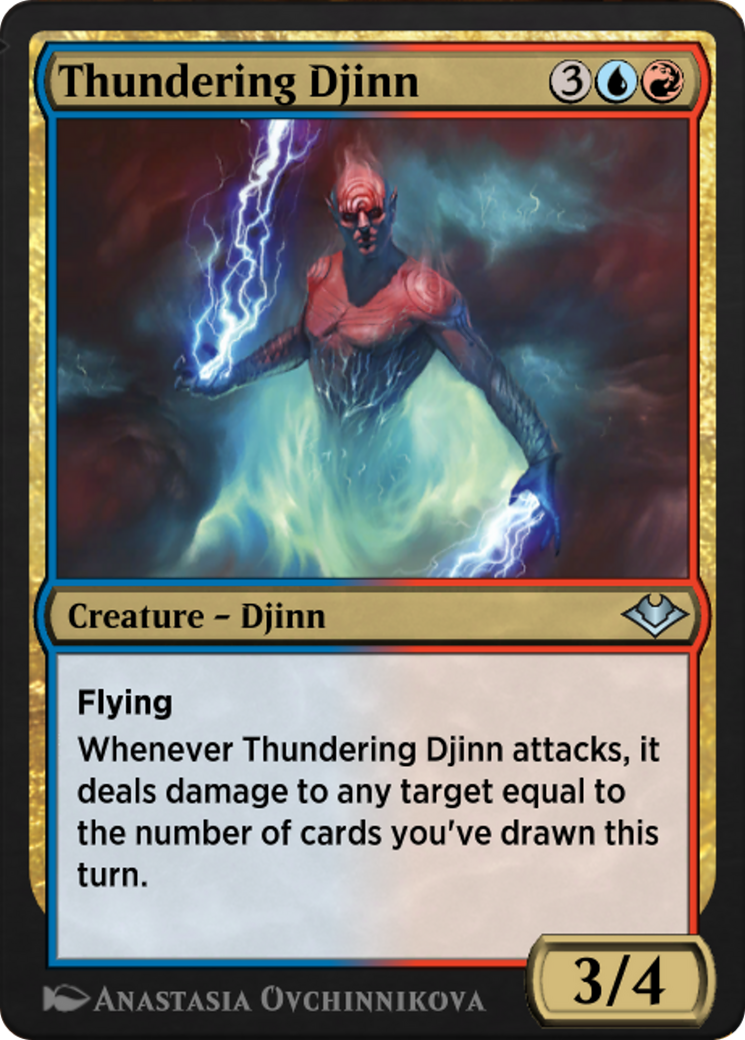 Thundering Djinn (J21-725) - [Jumpstart: Historic Horizons]