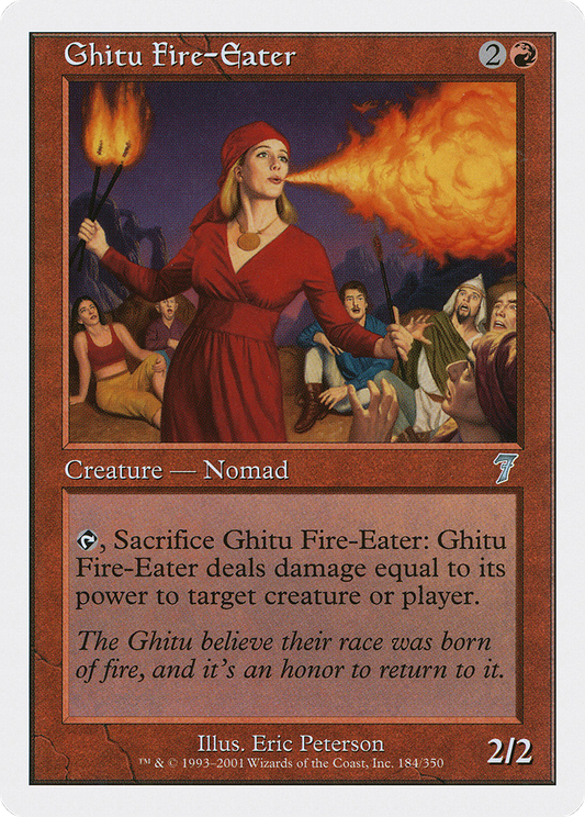 Ghitu Fire-Eater (7ED-184) - [Seventh Edition]