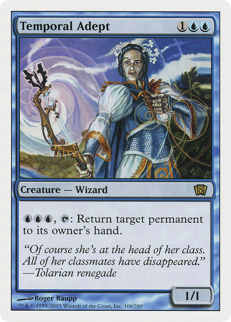 Temporal Adept (8ED-106) - [Eighth Edition]
