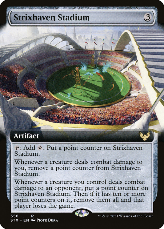 Strixhaven Stadium (Extended Art) (STX-358) - [Strixhaven: School of Mages]: (Extended Art)